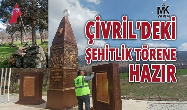 Şehitlikte anma programı öncesi son hazırlıklar yapıldı