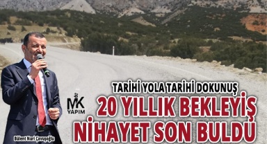 Tarihi yola tarihi dokunuş