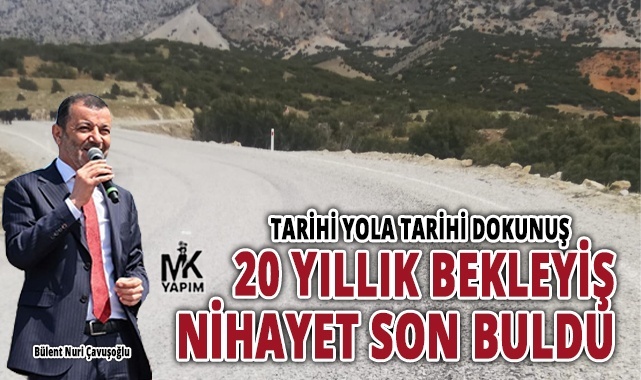 Tarihi yola tarihi dokunuş