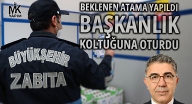 Beklenen atama yapıldı başkanlık koltuğuna oturdu