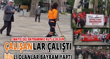 Çalışanlar çalıştı izinli olanlar bayram yaptı