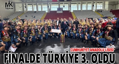 Cumhuriyet Anadolu Lisesi Türkiye 3. oldu