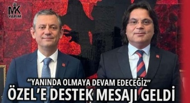 Denizli’den Özel’e destek mesajı geldi