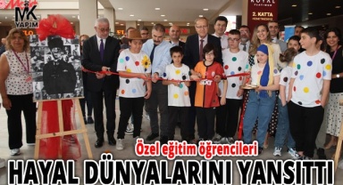 Hayal dünyalarını resme yansıttılar