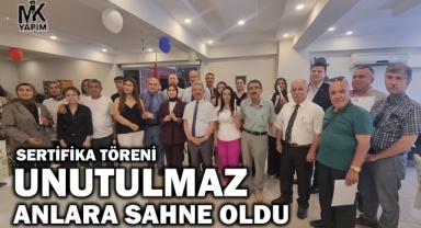 9 aylık emeğin karşılığını şarkı, türkü ve şiir eşliğinde aldılar