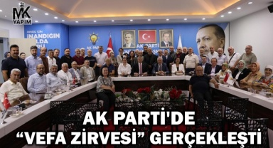 AK Parti'de “vefa” zirvesi gerçekleşti