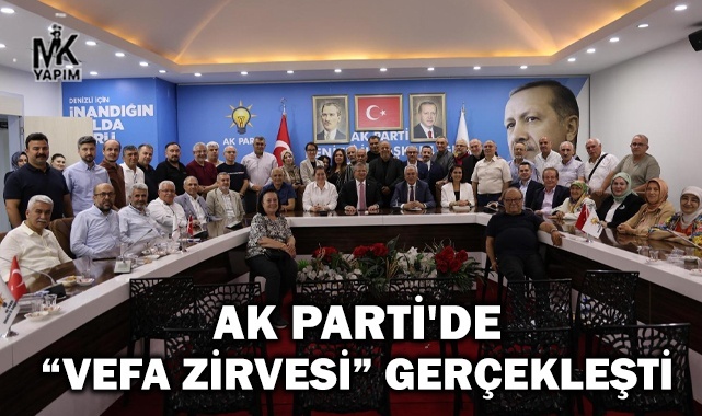 AK Parti'de “vefa” zirvesi gerçekleşti