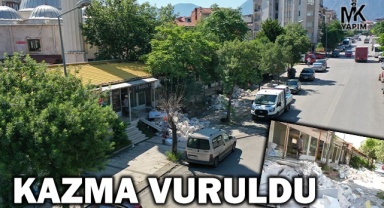Balık hali için ilk kazma vuruldu