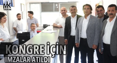 CHP’de imzalar atıldı