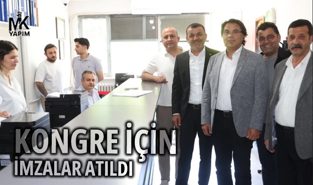 CHP’de imzalar atıldı