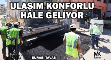 Demirciler Caddesi sıcak asfalta kavuşuyor