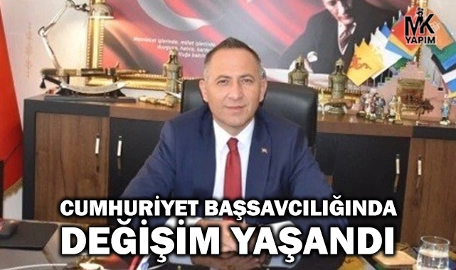 Denizli Cumhuriyet Başsavcılığında değişim yaşandı