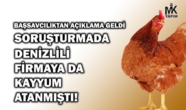 Denizlili firmaya da kayyum atanmıştı! Başsavcılıktan açıklama geldi