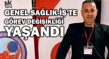 Genel Sağlık-İş Denizli Şube Başkanı Yüksel Gülen oldu