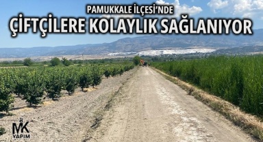 Pamukkale İlçesi’nde çiftçilere kolaylık sağlanıyor