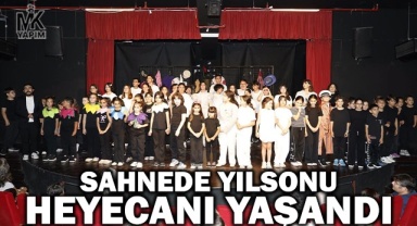 Sahnede yılsonu heyecanı yaşandı