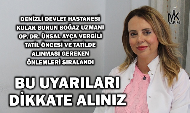 Bu uyarıları dikkate alınız