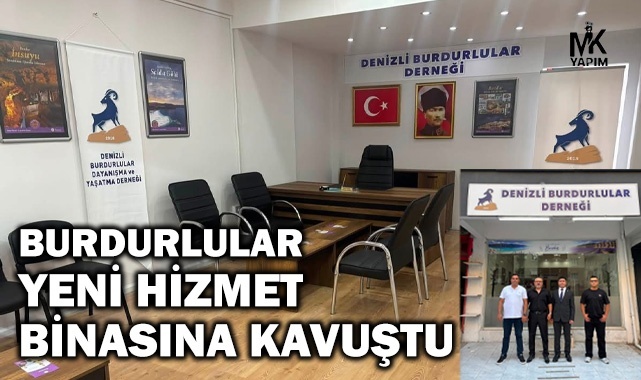 Burdurlular yeni hizmet binasına kavuştu