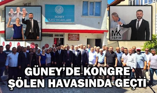 Güney’de kongre şölen havasında geçti