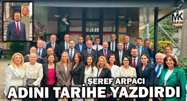Şeref Arpacı tarihe geçti