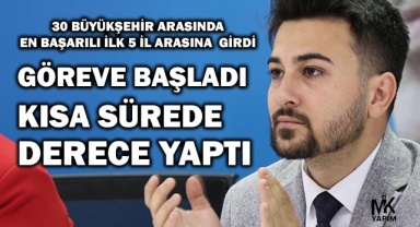 Üye kayıt çalışmalarında Türkiye derecesi yaptı