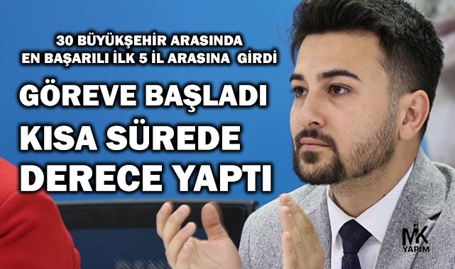 Üye kayıt çalışmalarında Türkiye derecesi yaptı