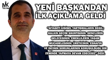 Yeni başkan bakın nasıl mesajlar verdi