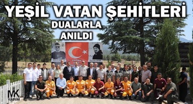 Yeşil vatan şehitleri Denizli’de dualarla anıldı