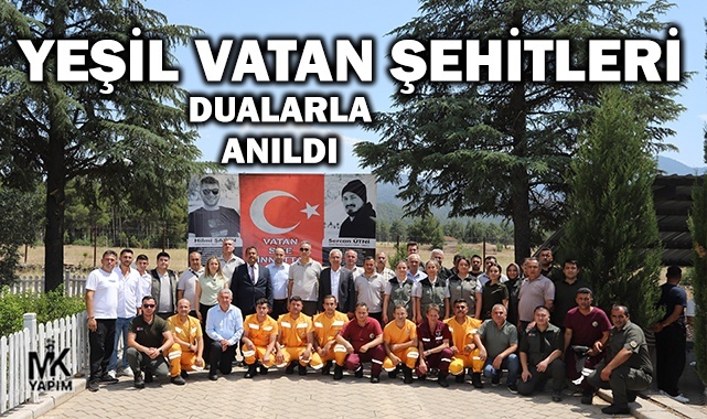 Yeşil vatan şehitleri Denizli’de dualarla anıldı