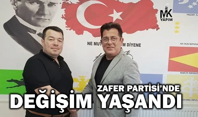 Zafer Partisi’nde koltuk değişimi yaşandı