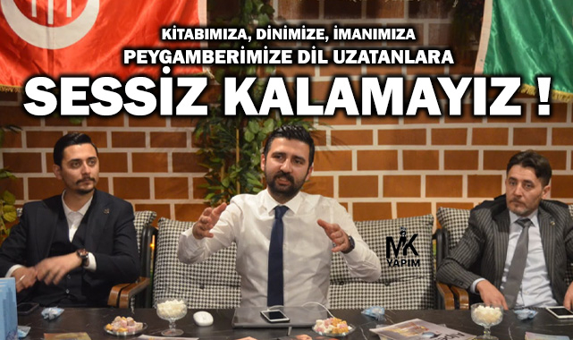 Konu İslam olunca çifte standart uygulanmasını kabul etmiyoruz.