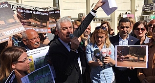 CHP'den tabela eylemi