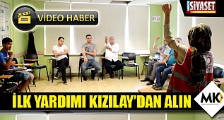 İlk Yardımı Kızılay'dan alın