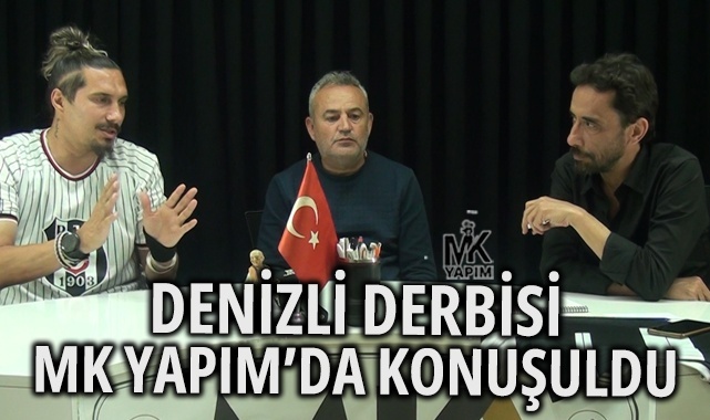 Denizli derbisi öncesi taraflar MK Yapım'da buluştu